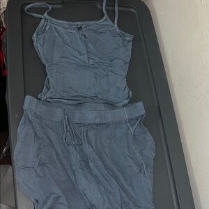 SKIMS kyanite Pajama Set